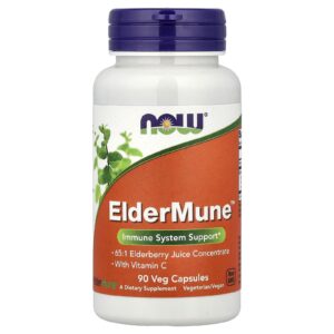 NOW Foods ElderMune™ 90 Cápsulas Vegetais