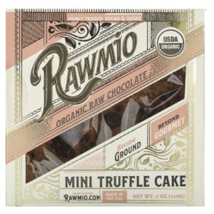 Rawmio Minibolo de Trufa de Chocolate Cru e Orgânico 142 g (5 oz)