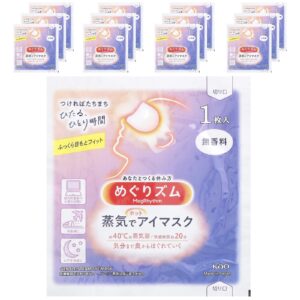 Megrhythm Kao Máscara de Olhos Suave Steam Sem Perfume 12 Folhas