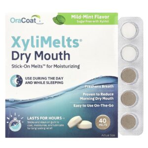 OraCoat XyliMelts® Boca Seca Menta Suave 40 Derretimentos