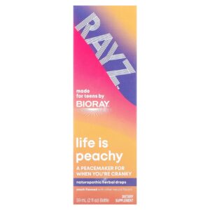 Bioray Rayz Life Is Peachy Para Adolescentes Pêssego 59 ml (2 fl oz)