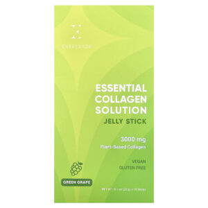 Everydaze Solução de Colágeno Essencial Geleia em Bastão Uva Verde 10 Unidades 20 g (07 oz) Cada