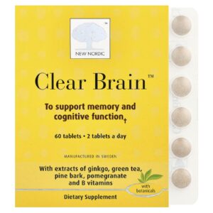 New Nordic Clear Brain™ 60 Comprimidos
