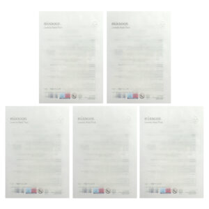 Mixsoon Pacote de Máscara de Beleza de Centella 5 Máscaras 25 g (088 oz) Cada