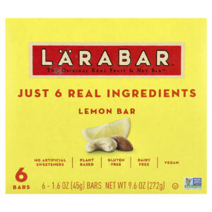 Larabar Real Fruit & Nut Bar™ Limão 6 Barras 45 g (16 oz) Cada