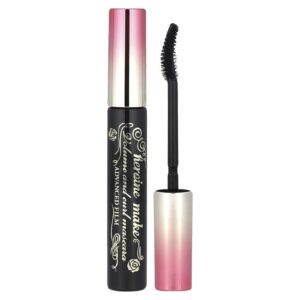 KissMe Heroine Make Máscara de Cílios para Volume e Curvatura Filme Avançado #01 Jet Black 6 g (021 oz)
