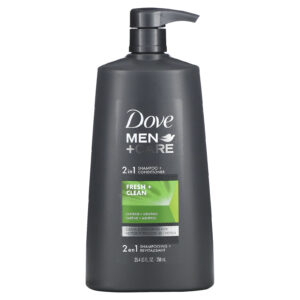 Dove Men + Care Shampoo + Condicionador 2 em 1 Fresco e Limpo 750 ml (254 fl oz)