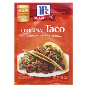 McCormick Mistura de Temperos para Taco Original 28 g (1 oz)