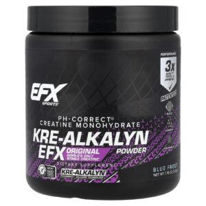 EFX Sports Kre-Alkalyn EFX em Pó Geada Azul 220 g (776 oz)