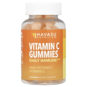Havasu Nutrition Gomas de Vitamina C Daily Immune+ Laranja 60 Gomas