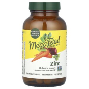MegaFood Zinco 225 mg 120 Comprimidos