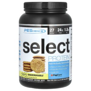 PEScience Mistura para Bebida em Pó Select Protein™ Snickerdoodle Incrível 837 g (185 lb)
