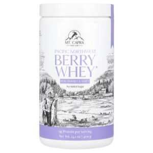 Mt. Capra Berry Whey do Noroeste do Pacífico 400 g (141 oz)