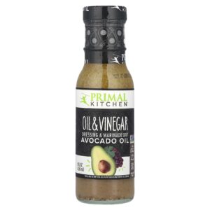 Primal Kitchen Molho e Marinada Feitos com Óleo de Abacate Óleo e Vinagre 236 ml (8 fl oz)