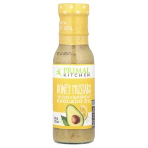 Primal Kitchen Molho e Marinada Feitos com Óleo de Abacate Mel e Mostarda 236 ml (8 fl oz)