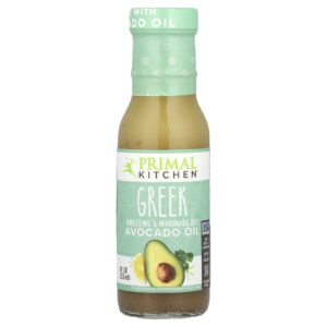 Primal Kitchen Molho Grego e Marinada Feito com Óleo de Abacate 236 ml (8 fl oz)