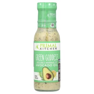 Primal Kitchen Molho e Marinada Feitos com Óleo de Abacate Deusa Verde 236 ml (8 fl oz)