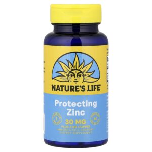 Natures Life Zinco para Proteção 50 Cápsulas