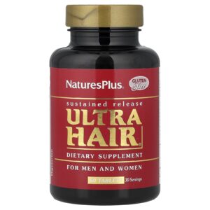 NaturesPlus Ultra Hair® Para Homens e Mulheres 60 Comprimidos