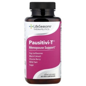 LifeSeasons Pausitivi-T® Auxílio à Menopausa 60 Cápsulas Vegetais
