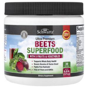 BioSchwartz Superalimento de Beterraba 171 g (6 oz)