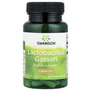 Swanson Lactobacillus gasseri 3 Bilhões de UFCs 60 DRcaps Veganas