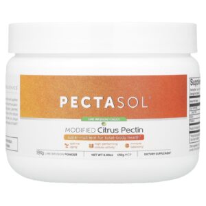 Econugenics Pectina Cítrica Modificada PectaSol® Infusão de Limão 184 g (648 oz)