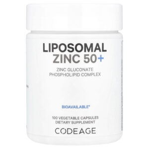 Codeage Zinco Lipossomal 50+ 50 mg 100 Cápsulas Vegetais