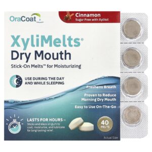 OraCoat XyliMelts® Boca Seca Canela 40 Derretimentos