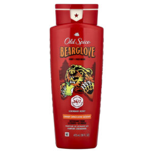 Old Spice Bearglove Sabonete Líquido + Facial Crisp Orchard 473 ml (16 fl oz)
