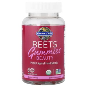 Garden of Life Beets Gummies Beauty Framboesa 60 Gomas de Frutas