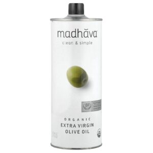 Madhava Óleo de Oliva Extra Virgem Orgânico 338 fl oz