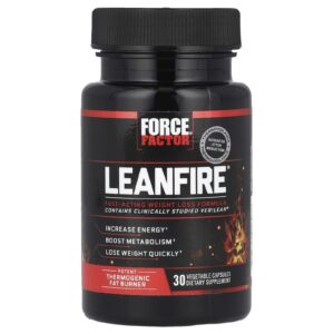 Force Factor LeanFire® 30 Cápsulas Vegetais
