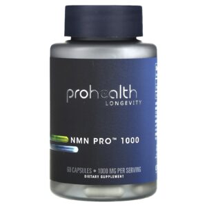 ProHealth Longevity NMN Pro 1000 60 Cápsulas (500 mg por Cápsula)