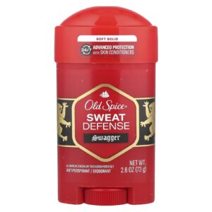 Old Spice Desodorante Antitranspirante de Defesa contra Suor Sólido Suave Estabilidade Mais Forte 73 g (26 oz)
