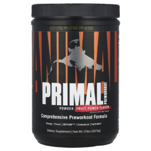 Animal Pretreino em Pó Primal Ponche de Frutas 5075 g (179 oz)