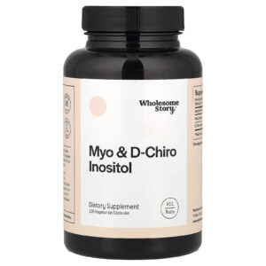 Wholesome Story Myo e D-Chiro Inositol 120 Cápsulas Vegetarianas