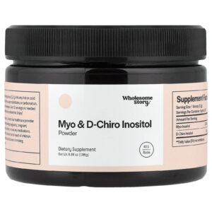 Wholesome Story Myo & D-Chiro Inositol em Pó 198 g (699 oz)