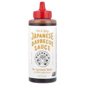 Bachans Molho de Churrasco Japonês Picante e Picante 454 g (16 oz)