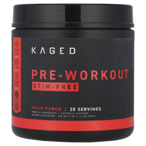 Kaged Pré-Treino Sem Estimulantes Ponche de Frutas 538 g (119 lb)