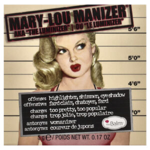 theBalm Cosmetics Mary-Lou Manizer® Iluminador Iluminador Sombra 5 g (017 oz)