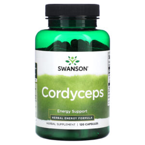 Swanson Cordyceps 120 Cápsulas (600 mg por Cápsula)