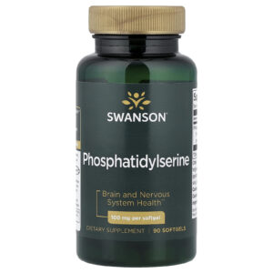 Swanson Fosfatidilserina 100 mg 90 Cápsulas Softgel