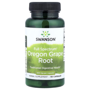 Swanson Raiz da Uva do Oregon Full Spectrum® 400 mg 60 Cápsulas