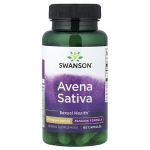 Swanson Avena sativa 60 Cápsulas (575 mg por Cápsula)