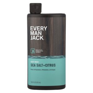 Every Man Jack Sabonete Líquido Sal Marinho + Cítricos 500 ml (169 fl oz)