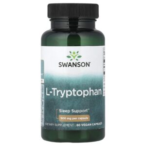 Swanson L-Triptofano 500 mg 60 Cápsulas