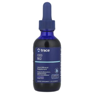 Trace B12 Iônico Uva Natural 1.000 mcg 59 ml (2 fl oz)