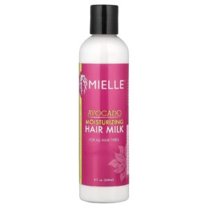 Mielle Leite Capilar Hidratante Abacate Para Todos os Tipos de Cabelo 240 ml (8 fl oz)