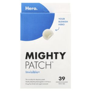 Hero Cosmetics Mighty Patch™ Invisible+ 39 Adesivos Hidrocoloides